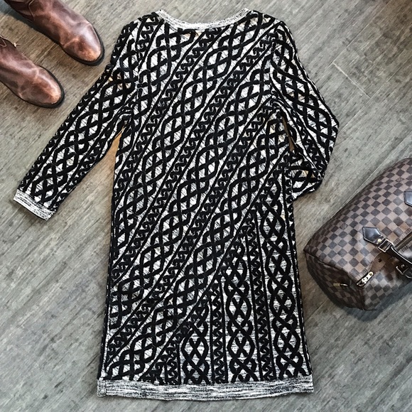 ⚡️FLASH SALE⚡️ Moth Anthropologie Sweater Stitched Tunic Dress - Picture 7 of 7